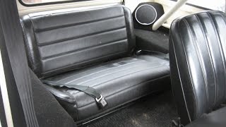 Jeep YJ Back Seat Mounting Without Floor Brackets in a CJ5 [upl. by Nnovahs]