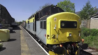 Wensleydale railway  Class 37 cab journey [upl. by Meris543]