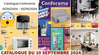 📢 CONFORAMA ❤️💛 PROMOTION 💯 CATALOGUE 10 SEPTEMBRE 💯 bonplan promotion conforama cuisine promo [upl. by Cita]