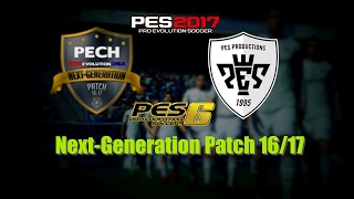 PES 6  New Patch 2017  Review  DOWNLOAD LINK [upl. by Katzman]