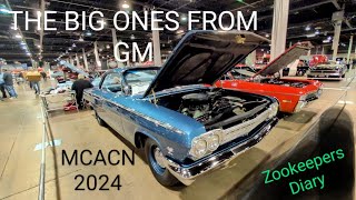 THE BIG ONES MCACN 2024 Pontiac Olds Buick Linda Vaughn 22 Riviera automobile GM LXURY musclecar [upl. by Erdnassac939]