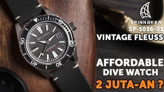 Jam Tangan Spinnaker SP 5056 01 Spinnaker Fleuss Affordable dive watch  Spinnaker [upl. by Yrac684]