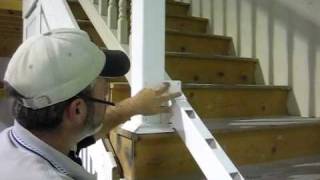 ASK SOUTHERN Part 2 of 3  How to Install a Stair Rail System [upl. by Haelhsa]