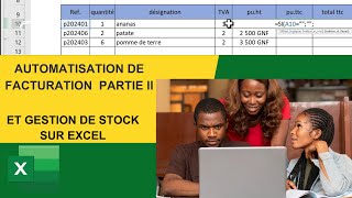 Gérer la Facturation et les Stocks sur Excel pas à pas [upl. by Sirdna]