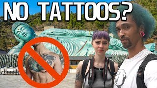 Having Tattoos in Japan  SexismCulture Shock  Kicked Out of A Temple  Life in Japan Vlog Ep 6 [upl. by Colyer45]