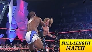 FULLLENGTH MATCH  Raw  Shawn Michaels vs Shelton Benjamin [upl. by Monarski315]