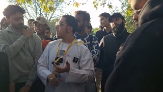 What made Shamsi become angry Shamsi And Visitor Speakers Corner Sam Dawah [upl. by Natty]