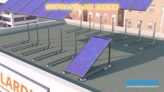 Photovoltaïque amp ECS Soprasolar® Fix amp Soprasolar® Therm  3D [upl. by Myrlene]