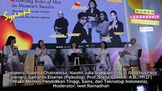 Prof Dr Stella Christie amp Sabrina Chairunnisa Speaks at Women Leader Conference Inspiring banget [upl. by Jezreel316]