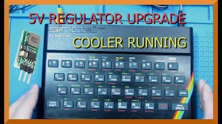 ZX Spectrum 48K 7805 Voltage Regulator Upgrade [upl. by Dirk]