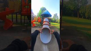 CARZY slide  Parkour Climbing pov 😯 [upl. by Arni]