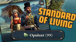 Victoria 3 Standard of Living Tutorial [upl. by Ellynad]