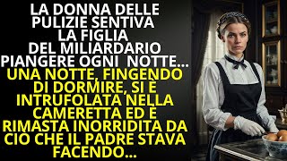 La domestica sentiva la figlia del miliardario piangere ogni notte Finché una notte [upl. by Hannis]