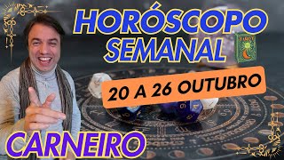 Horóscopo Semanal Signo Carneiro de 20 a 26 de Outubro [upl. by Ydnarb]