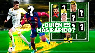 El 11 MÁS RÁPIDO del MUNDO en la ACTUALIDAD ¡¿Quién diablos BAJÓ a MBAPPÉ⏩⏩😱 [upl. by Ecyac619]