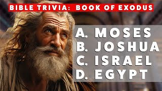 Play this with your Church  Bible Trivia and Games about Exodus [upl. by Leonie674]