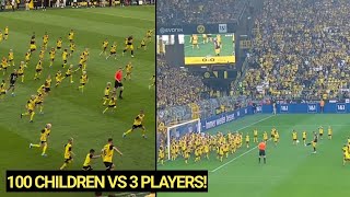 Dortmund Legends Blaszczykowski amp Piszczek Played VS 100 Children 😍 [upl. by Ruel]