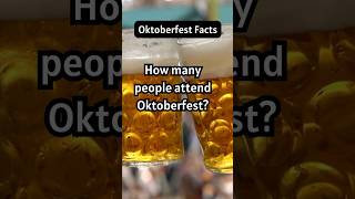 How many people attend Oktoberfest shorts [upl. by Bellina]