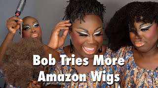 Bob Tries More Wigs From Amazon [upl. by Jedidiah]