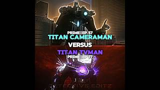 Titan Cameraman vs Titan TVman skibiditoilet edit shorts fyp [upl. by Zanze446]