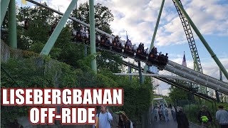 Lisebergbanan OffRide Footage Liseberg ZiererSchwarzkopf Terrain Coaster  NonCopyright [upl. by Coyle749]