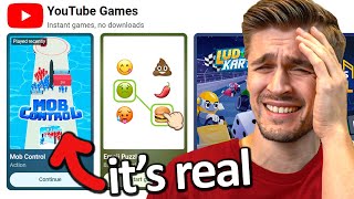 YouTube Started Making Video Games I Ranked Them All [upl. by Lubba]