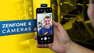 ASUS ZENFONE 6  TESTE DE CÂMERAS com FOTO e VÍDEO [upl. by Lipson]