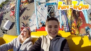 VLOG  SENSATIONS FORTES pour NÉO amp LÉVANAH à La FOIRE du TRÔNE 😱  Attractions Fête Foraine [upl. by Rod415]