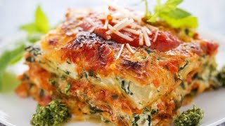 lasagna al forno super golosa 😉 con ricotta e spinaci [upl. by Lombard]