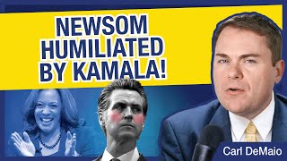 Newsom Humiliated by Kamala [upl. by Ulane121]