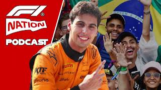 Gabriel Bortoleto On His ‘Dream’ F1 Deal Alonso’s Guidance  Racing For Brazil  F1 Nation Podcast [upl. by Anawad384]