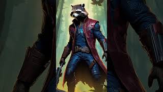 Incredible Fusion of Racoon Guardians of the Galaxy [upl. by Sinylg]