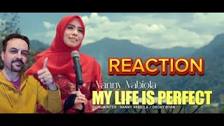 Vanny Vabiola  My Life Is Perfect Official Music Video REACTION [upl. by Leahcin]