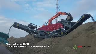 MAXIMUS 516 et POWERSCREEN 1000 Maxtrak disponibles chez MACMATERIEL [upl. by Lenny]