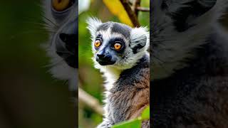 Lemur In The Forest lemur lemurlove aiinsights ai aiwildlife animal ytshorts shorts [upl. by Evadne]