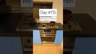 Day 115 of Japanese House Renovation We Have a Kitchen japanesehouse homeimprovement diy japan [upl. by Yseulte]