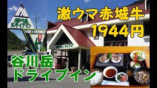 Rosalieと谷川岳ドライブインで激ウマ赤城牛ステーキ御膳をいただく！群馬県みなかみ市日本一のモグラ駅土合駅近く！【関東横断⑤20188】道の駅の保存機関車EF1628！ [upl. by Nauj842]