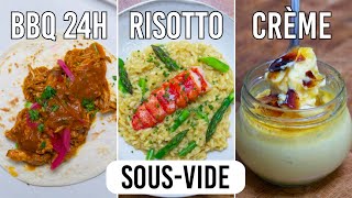 Mis tres recetas para RONER favoritas sousvide [upl. by Edahsalof]