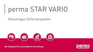 perma STAR VARIO  Vielseitiges Schmiersystem [upl. by Pat]