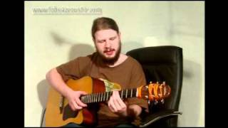 Cours de guitare gratuit  Comment accorder une guitare  Partie 3 [upl. by Atteloiv]