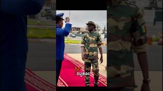 Chef dÉtat Bassirou Diomaye a quitté Dakar pour une visite officielle bassiroudiomayefaye [upl. by Claudian151]