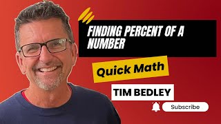 Finding a Percent of a Number Tutorial Tim Bedley [upl. by Petula]