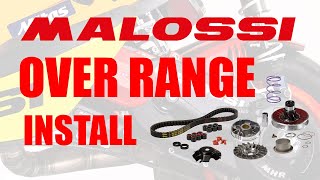 Malossi Over Range Install  Scooter Transmission Upgrade [upl. by Merritt]