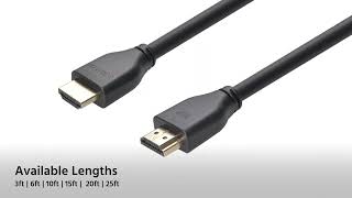 KabelDirekt Certified Ultra High Speed HDMI Cables  A new dimension [upl. by Nitsirhc]