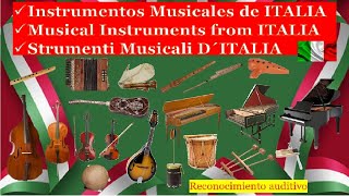 🌏 Instrumentos Musicales de ITALIAInstruments Musical from ITALYStrumenti musicali dallITALIA [upl. by Marcelline]