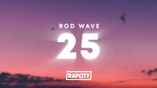 Rod Wave  25 Lyrics [upl. by Niltyak]