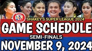 SHAKEYS SUPER LEAGUE SEMIFINALS GAME SCHEDULE AND GAME RESULTS NOVEMBER 9 2024 gameschedule [upl. by Col]