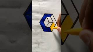 3d illusion drawingart 3ddrawing drawing [upl. by Parent]