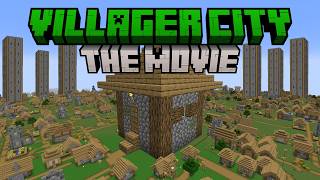 I Added A Villager City To Minecraft The Movie [upl. by Faina]