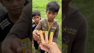 Yummy bites CHEWITS Fruits Salad Flavor eating by villagee viralvideo satisfying fyp gummy [upl. by Sheply]